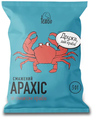 Арахіс смажений зі смаком краба