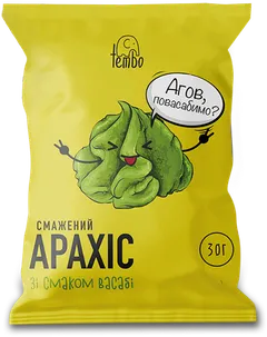 Арахіс смажений зі смаком васабі